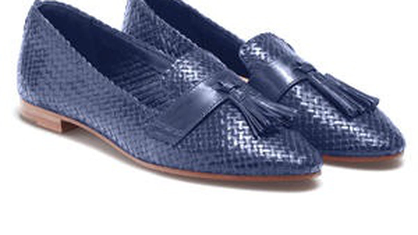 Mocassins bleus de Massimo Dutti