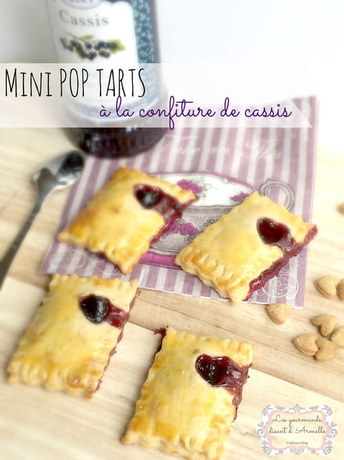 Mini POP TARTS à la confiture de cassis