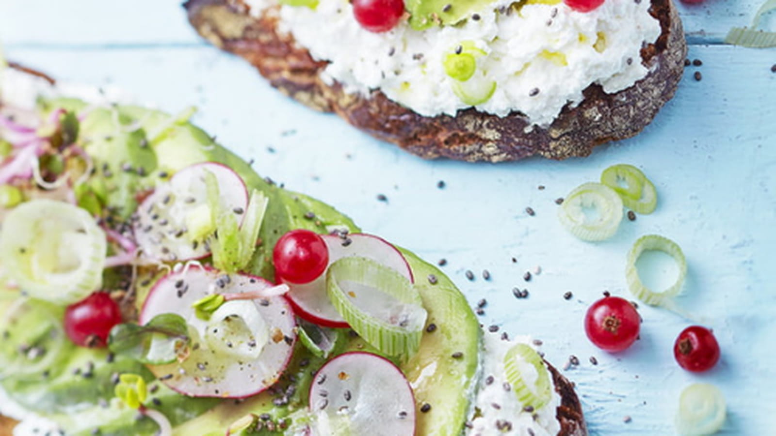 Toasts d'avocat à La Mousse Chavroux