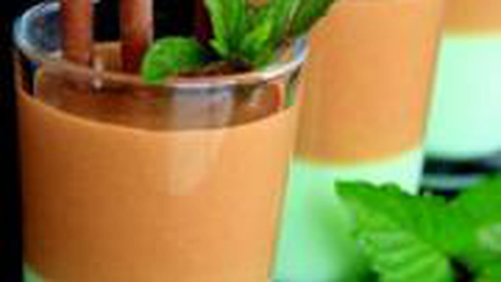 Verrines chocolat / menthe
