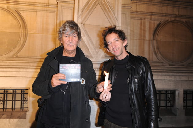 Avec son fils Arthur H