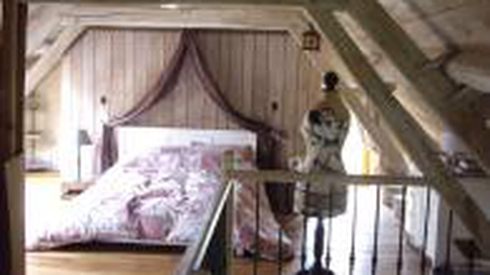 Chambre romantique sous les combles