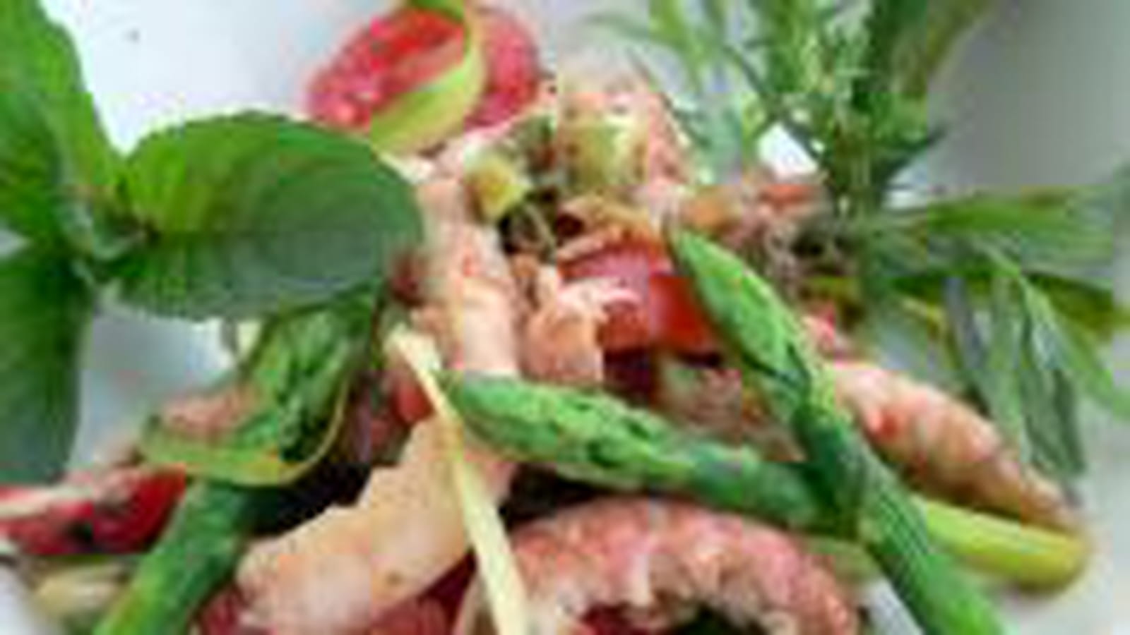 Salade de langoustines