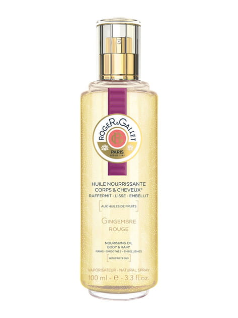Huile corps et cheveux au gingembre de Roger &amp; Gallet