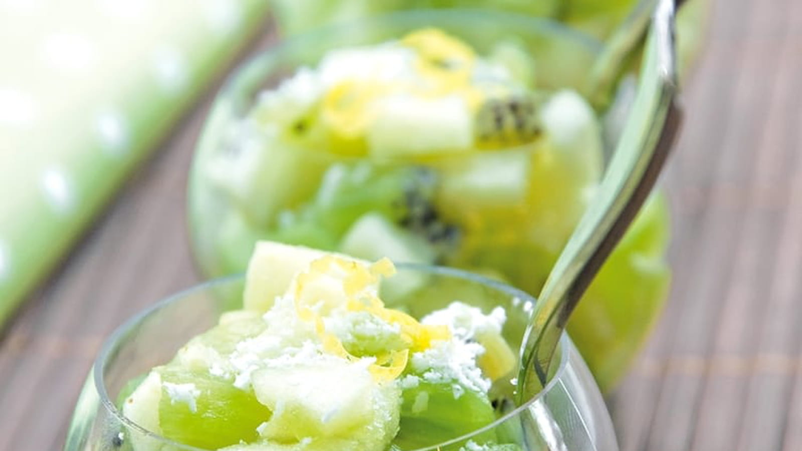Verrine pomme kiwi