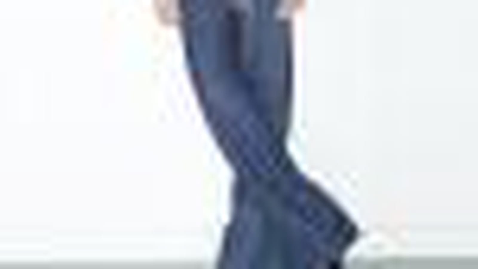 Jean large foncé de Naf Naf