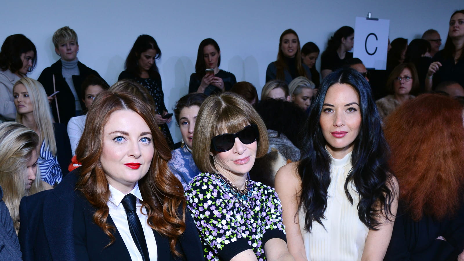 Samantha Barry, Anna Wintour et Olivia Munn