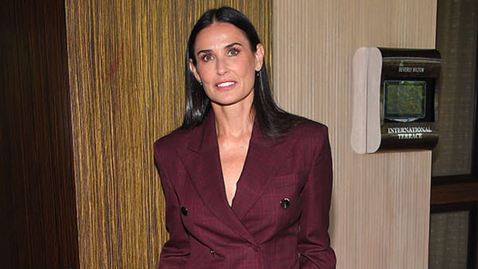 Demi Moore le 27 octobre 2018