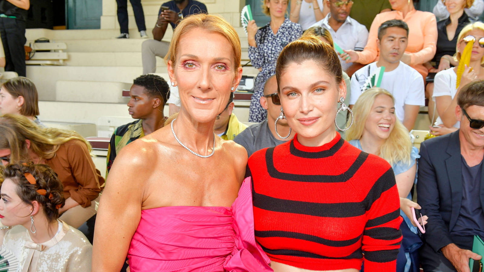 Céline Dion et Laetita Casta