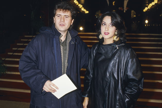 Avec sa femme, aux Victoires de la Musique en 1985