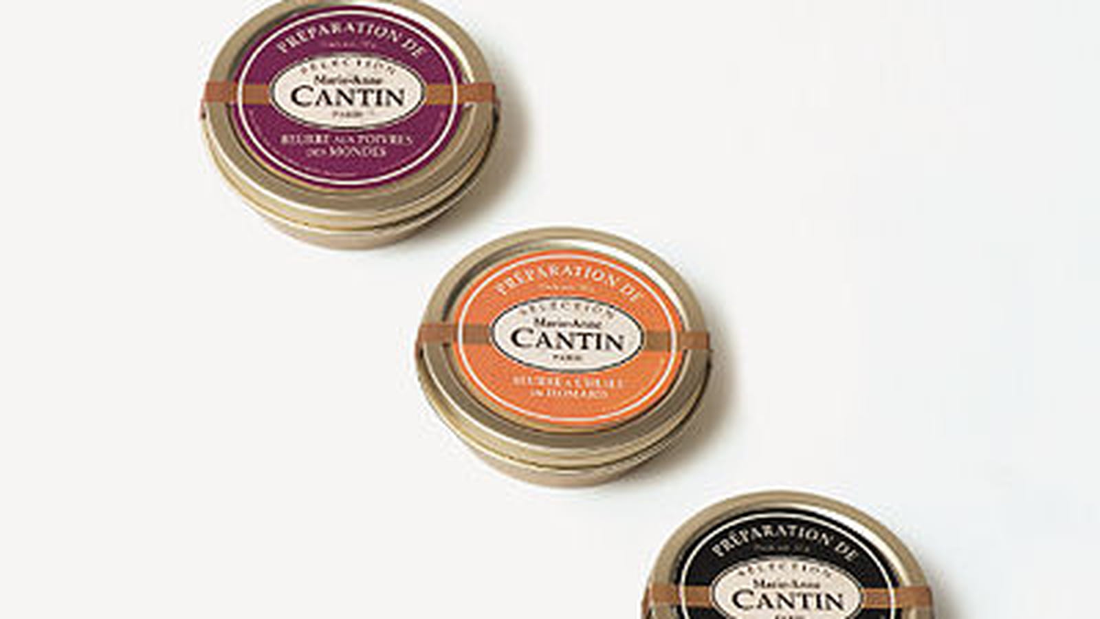 Beurres Marie-Anne Cantin pour Monoprix 