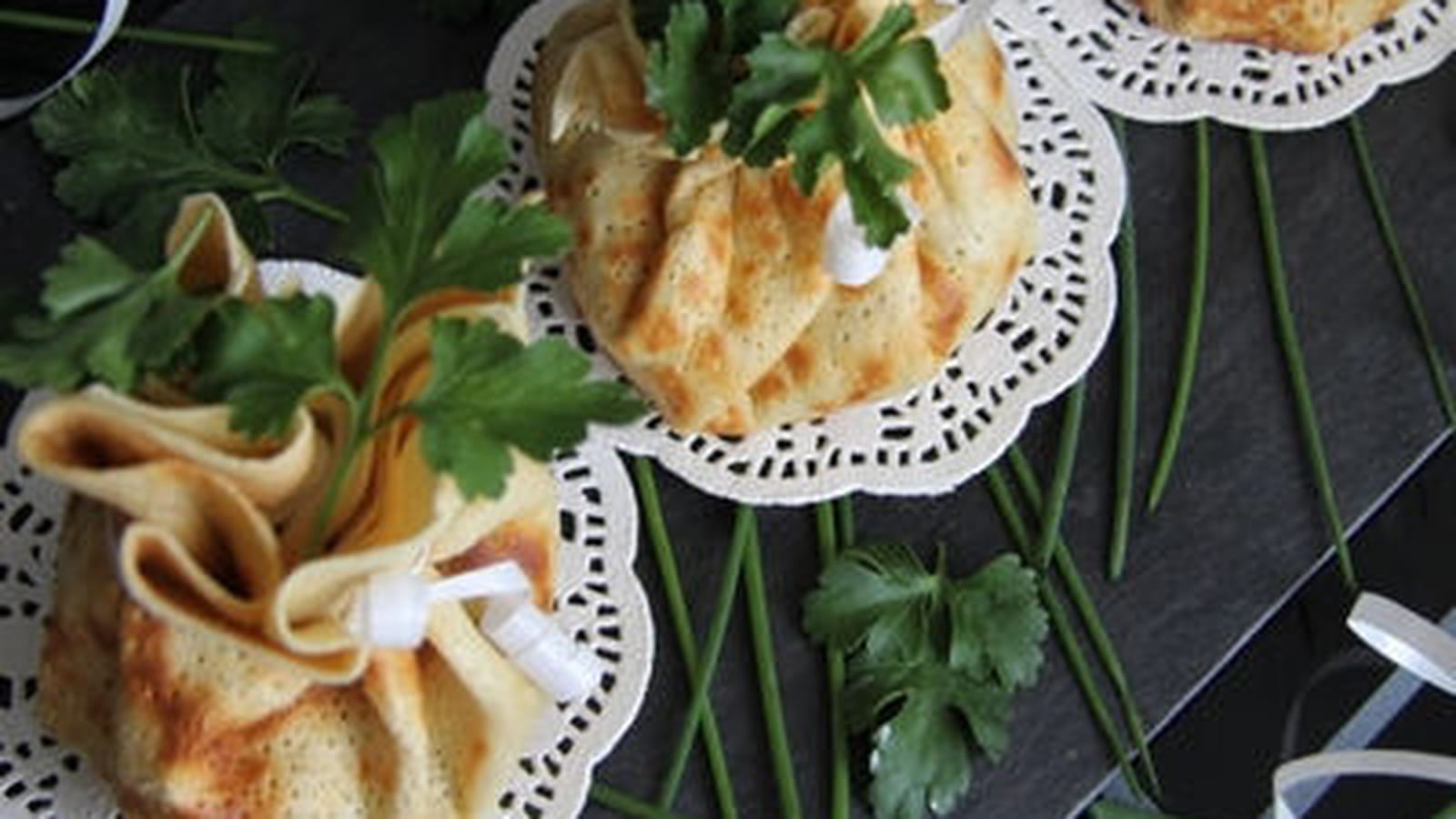 Crèpes à la viande hachée