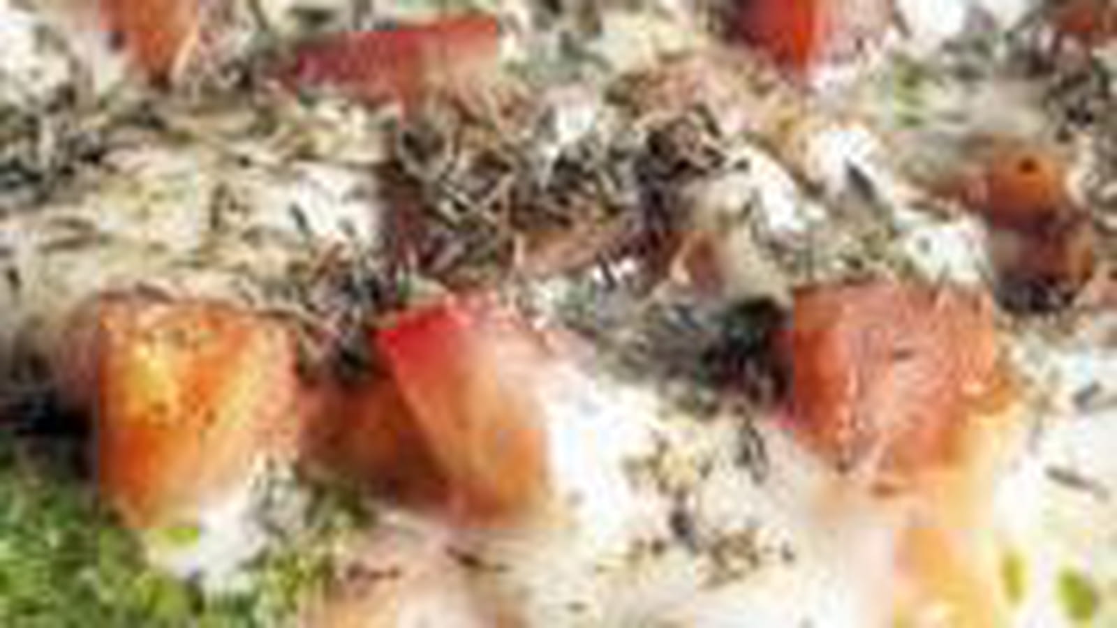 Pizza au pesto d'épinards et au saumon fumé