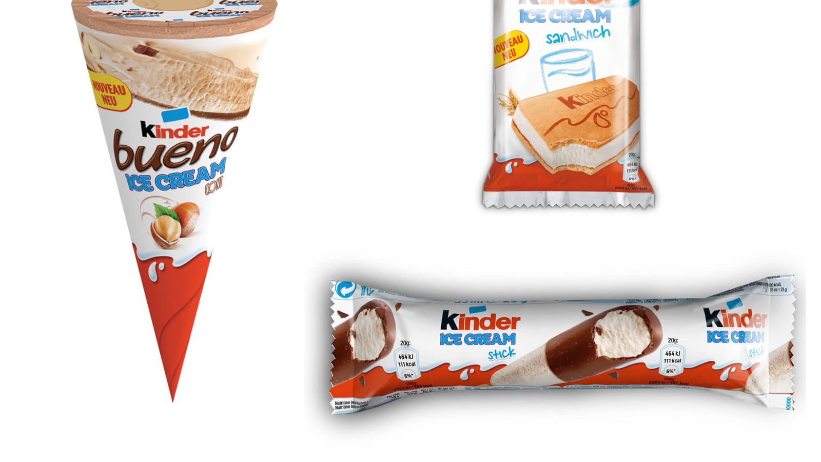 Kinder Ice Cream