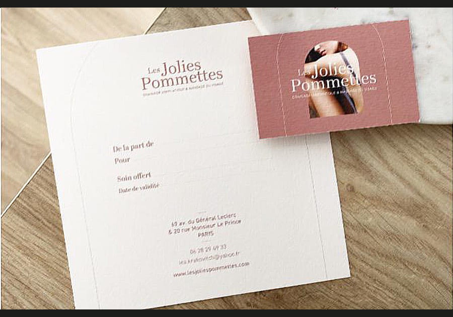 Carte cadeau Les Jolies Pommettes