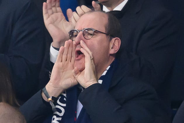 Jean Castex, supporter survolt&eacute;&nbsp;: Coupe de monde de rugby