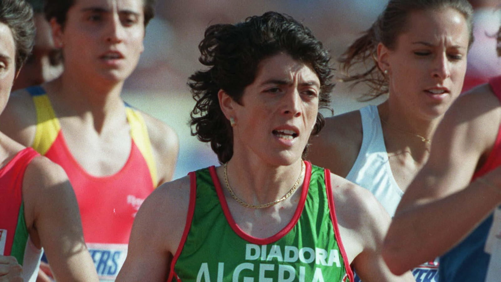 Hassiba Boulmerka en 1995