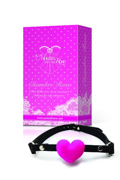 Collier b&acirc;illon coeur silicone