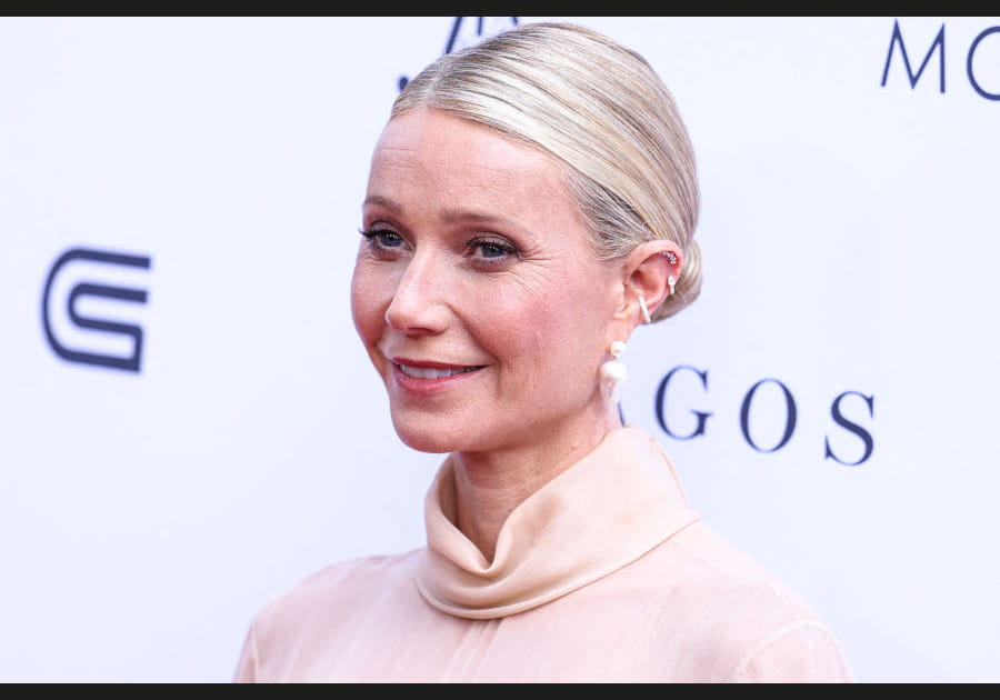 Top&nbsp;: le chignon plaqu&eacute; de Gwyneth Paltrow