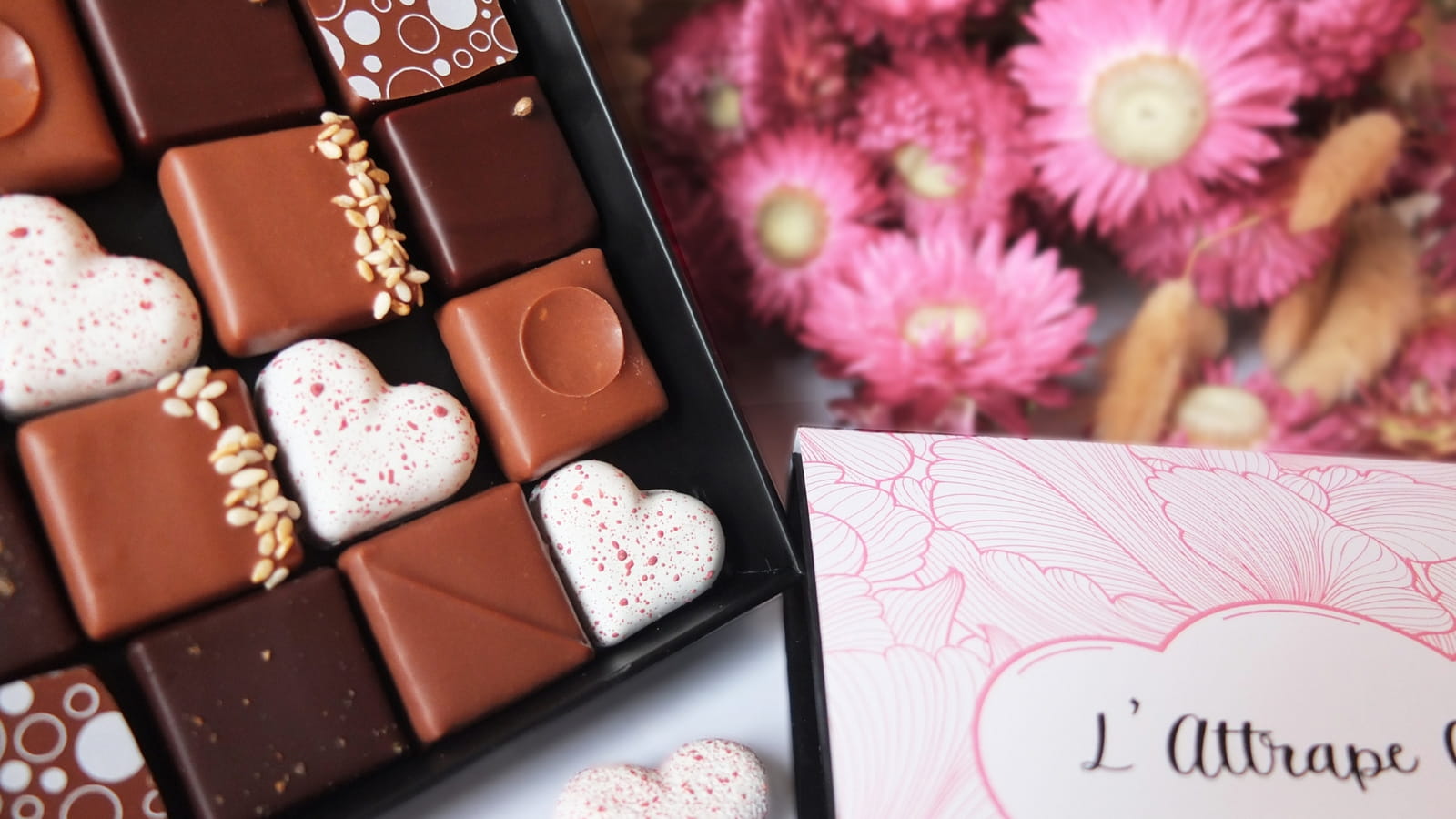 Le coffret Saint-Valentin d’Edwart Chocolatier
