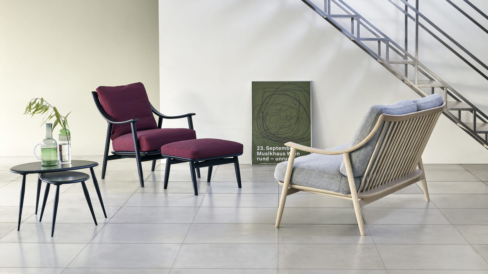 Fauteuil et canapé Ercol