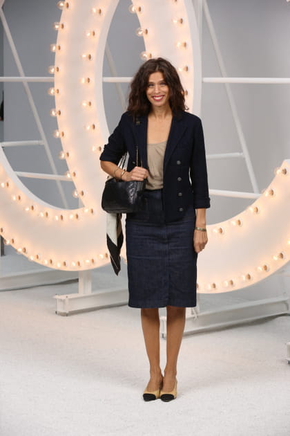 Maïwenn au défilé Chanel