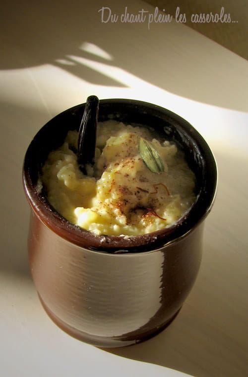 Riz au lait d'amandes et aux épices douces