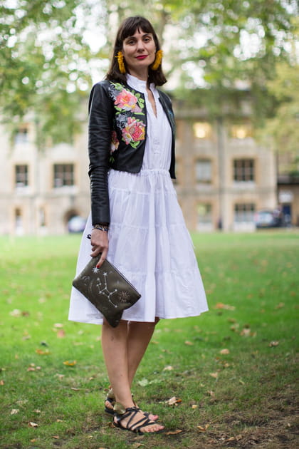 Le blouson brod&eacute;