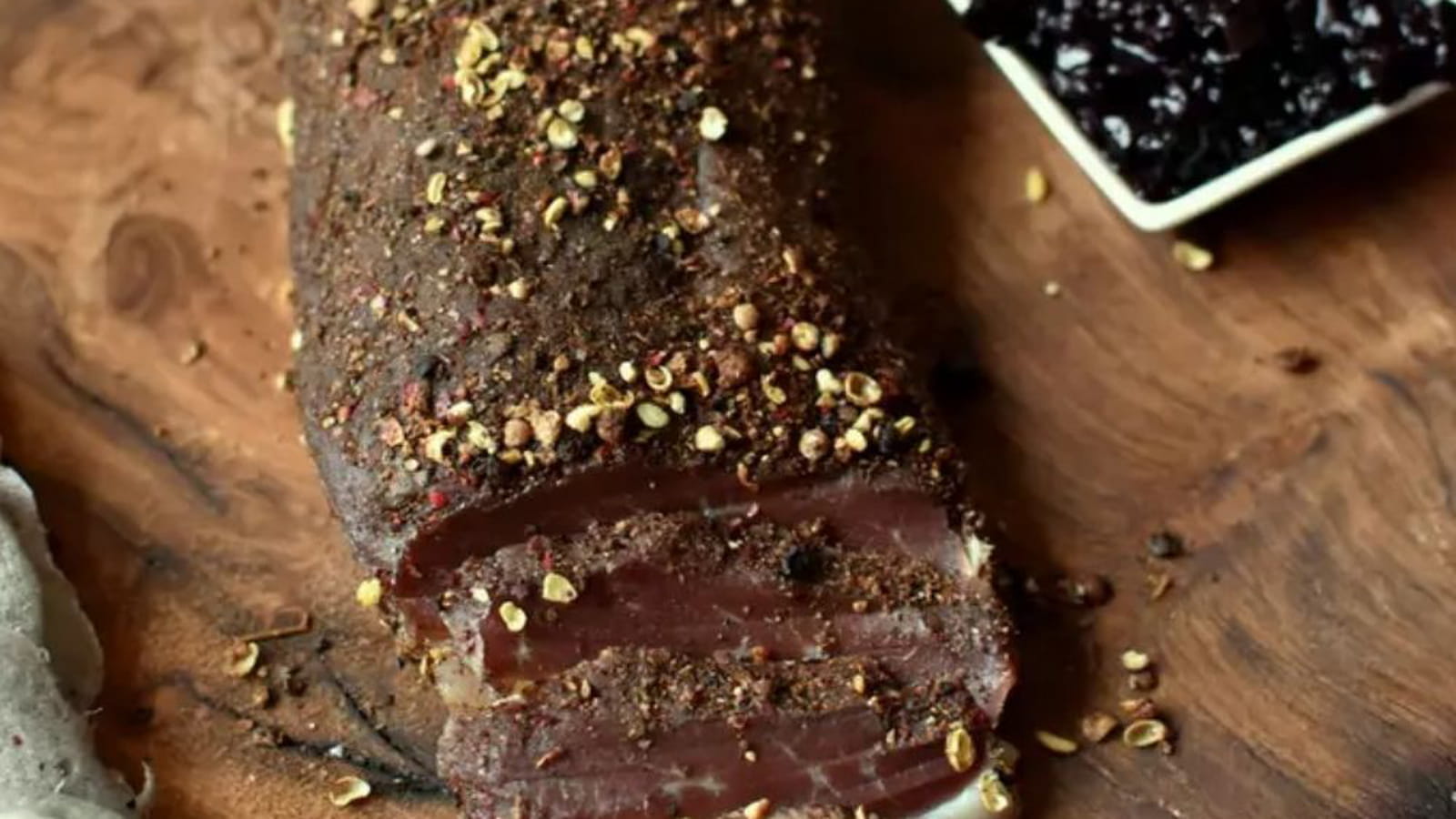 Magret de canard séché aux épices douces
