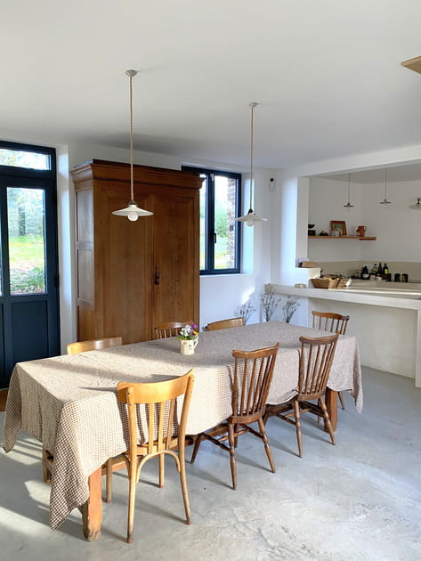 Apr&egrave;s&nbsp;: une belle salle &agrave; manger avec de l'espace