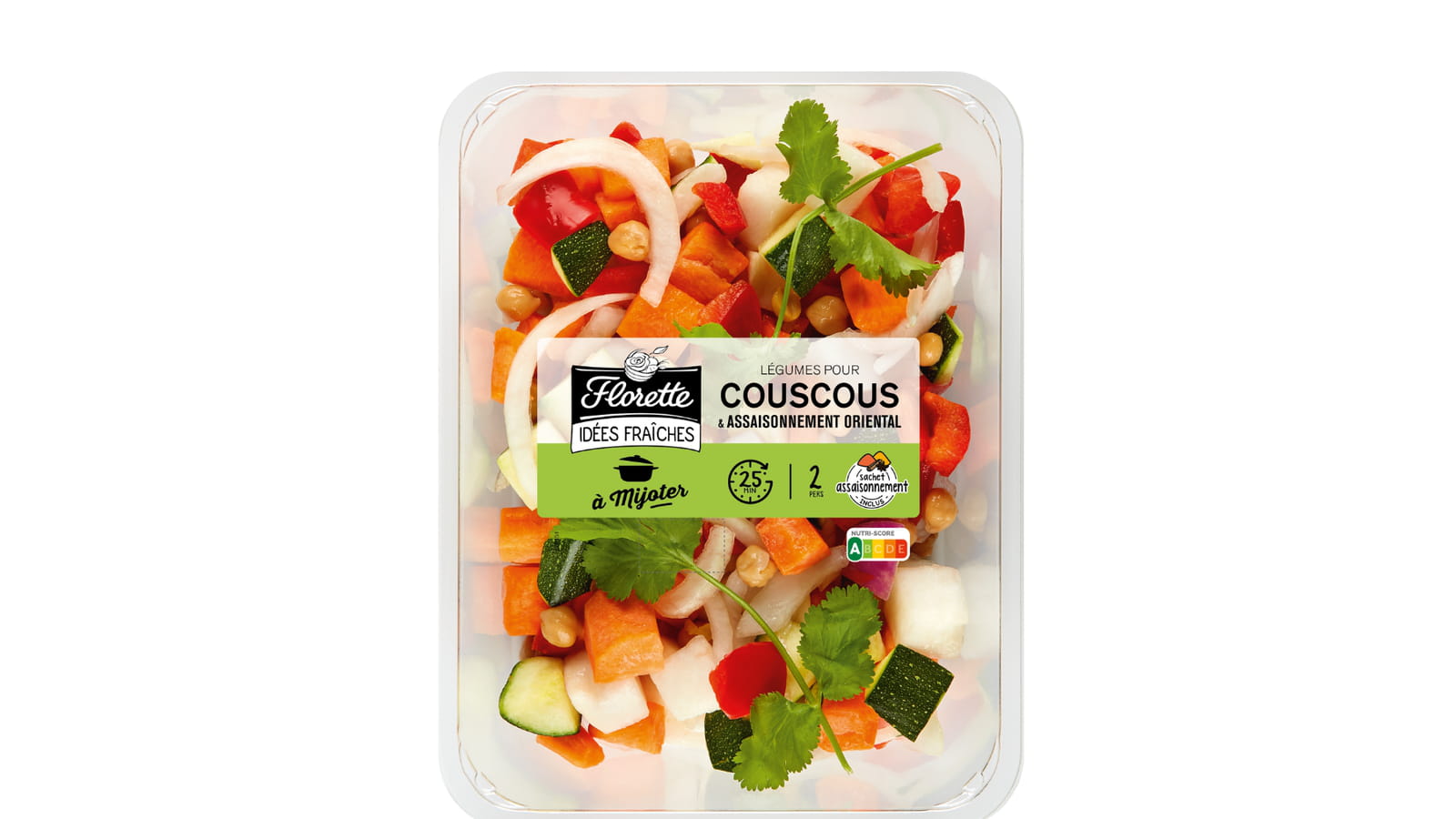 Les barquettes de légumes frais de Florette