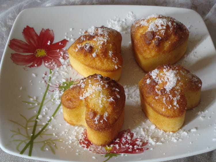 Recette de Muffins à la noix de coco râpée : la recette facile
