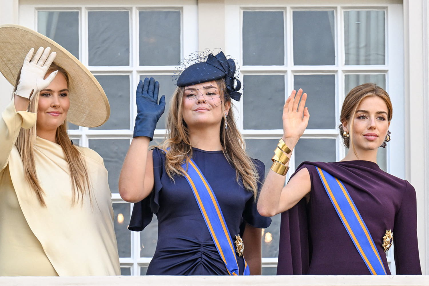 Amalia from the Netherlands recycles a dress from a French brand already carried by her sister