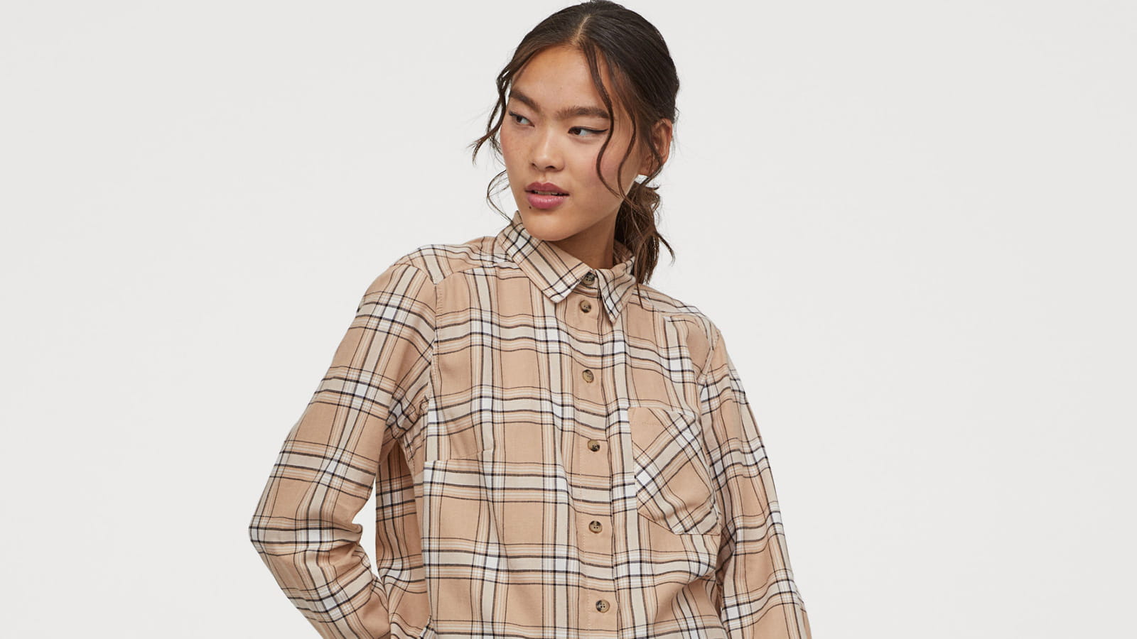 Chemise à carreaux