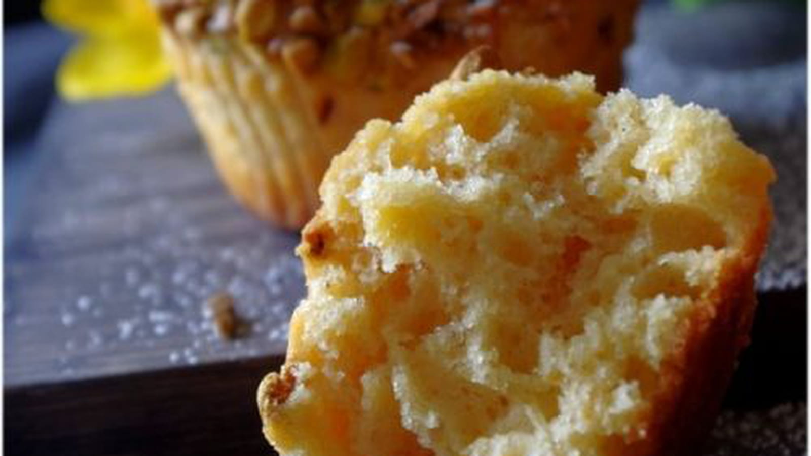 Muffin à la compote d'abricot