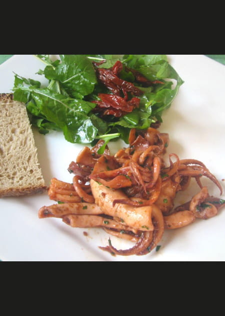 Calamars en persillade