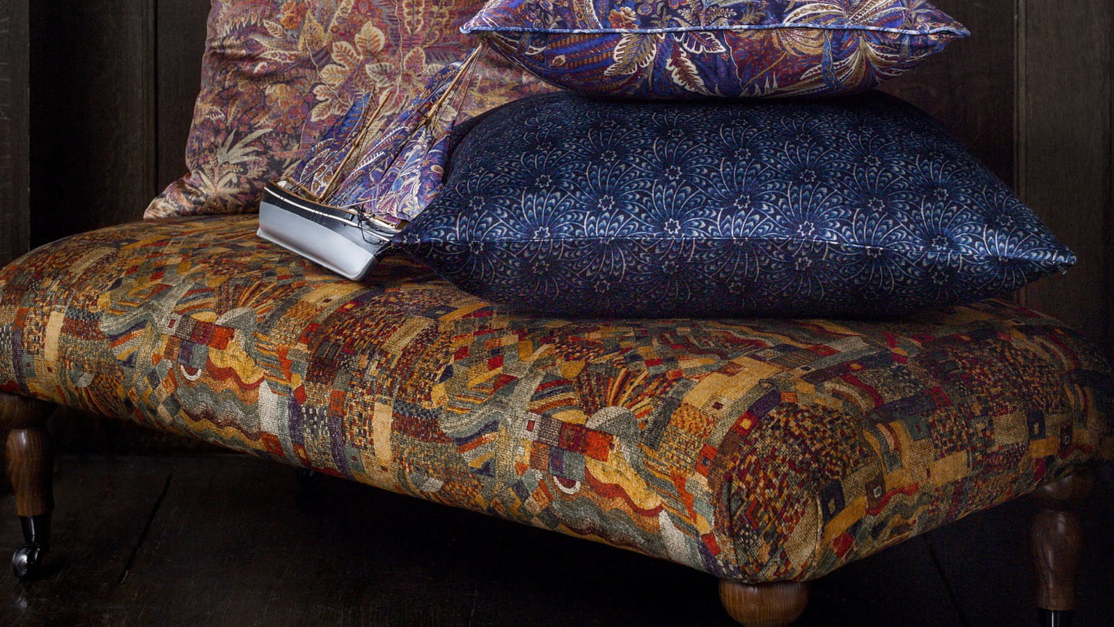Banc tissu liberty Edmond Petit 