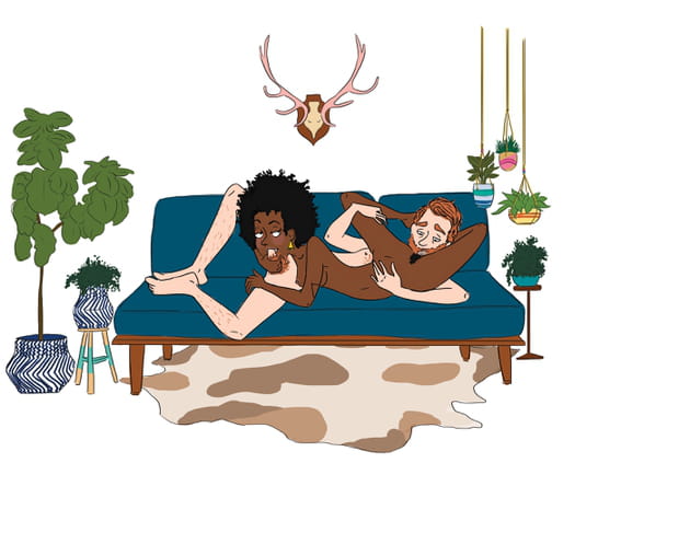 Position sens dessus-dessous : une fellation confortable en 69