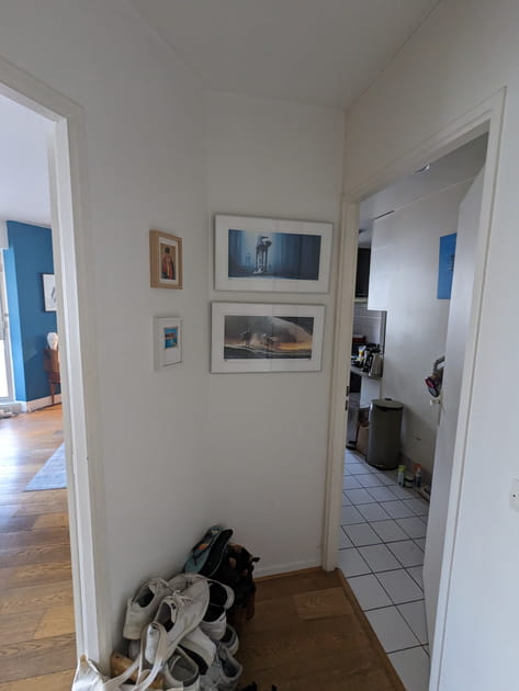 Avant&nbsp;: une petite entr&eacute;e cloisonn&eacute;e