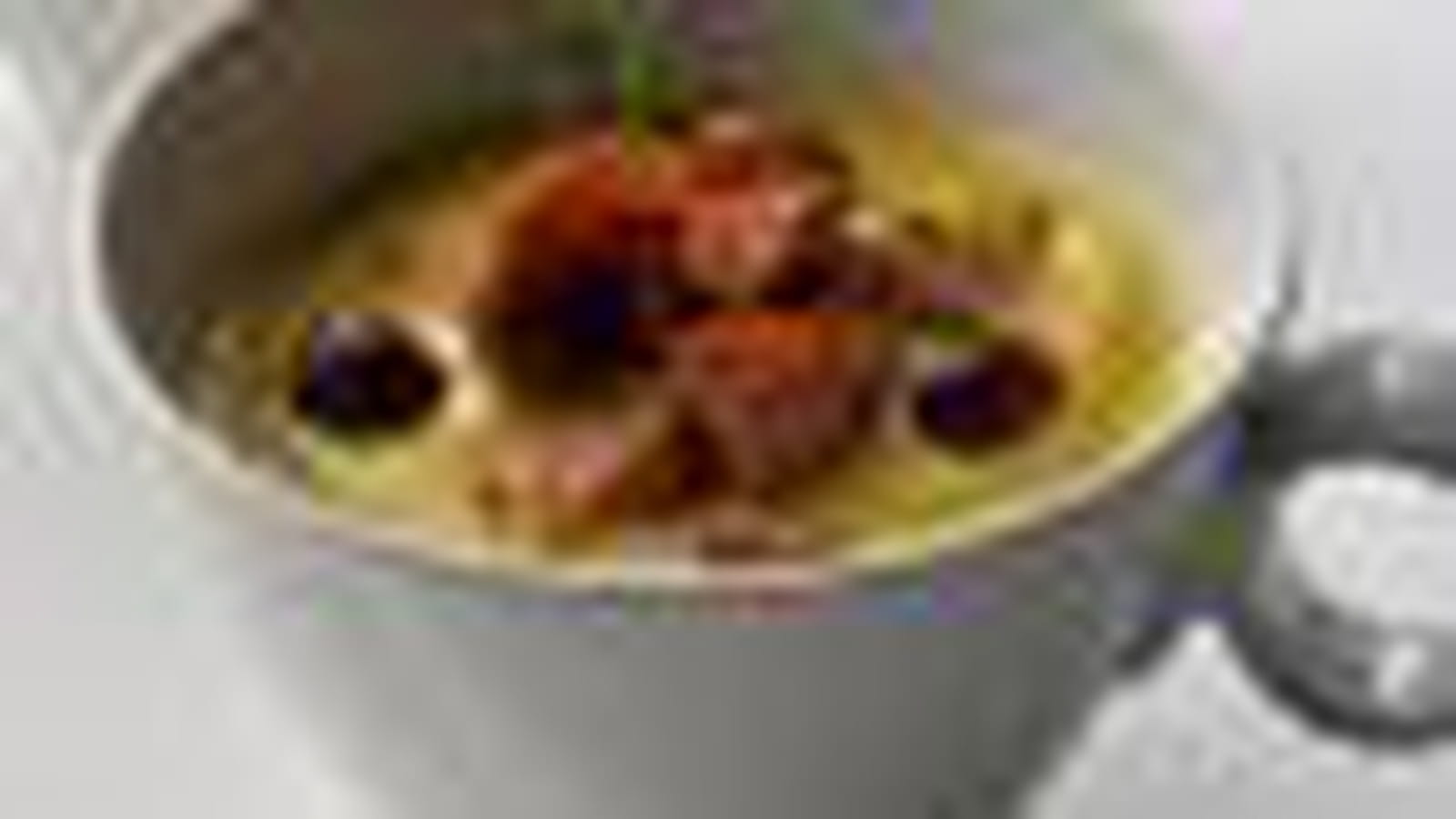 Velouté de butternut aux chanterelles