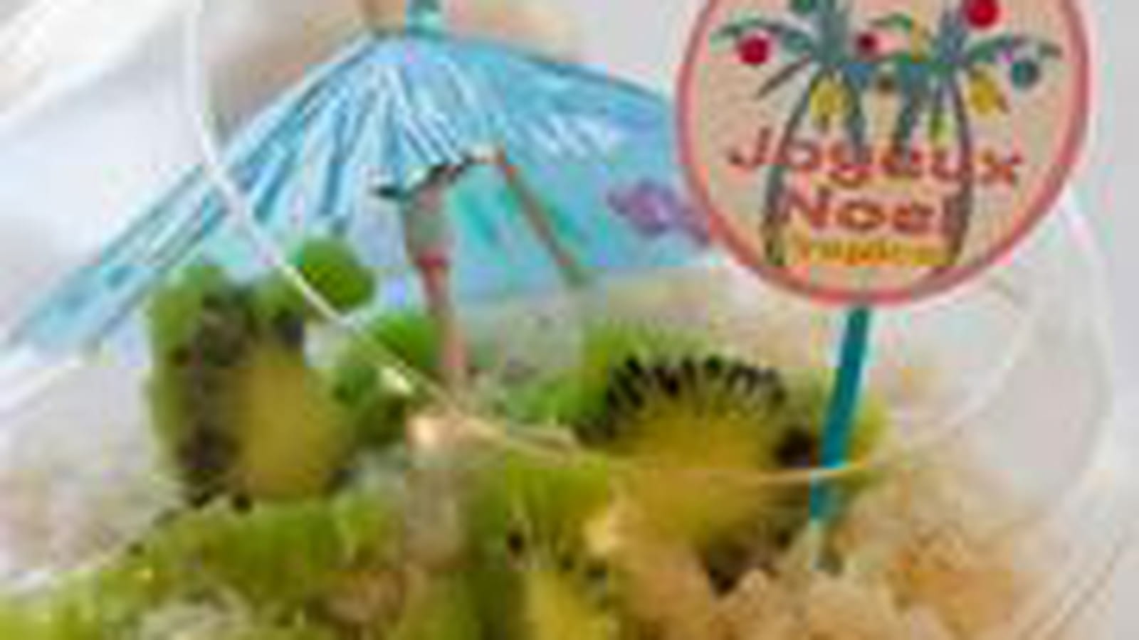 Verrines aux fruits exotiques
