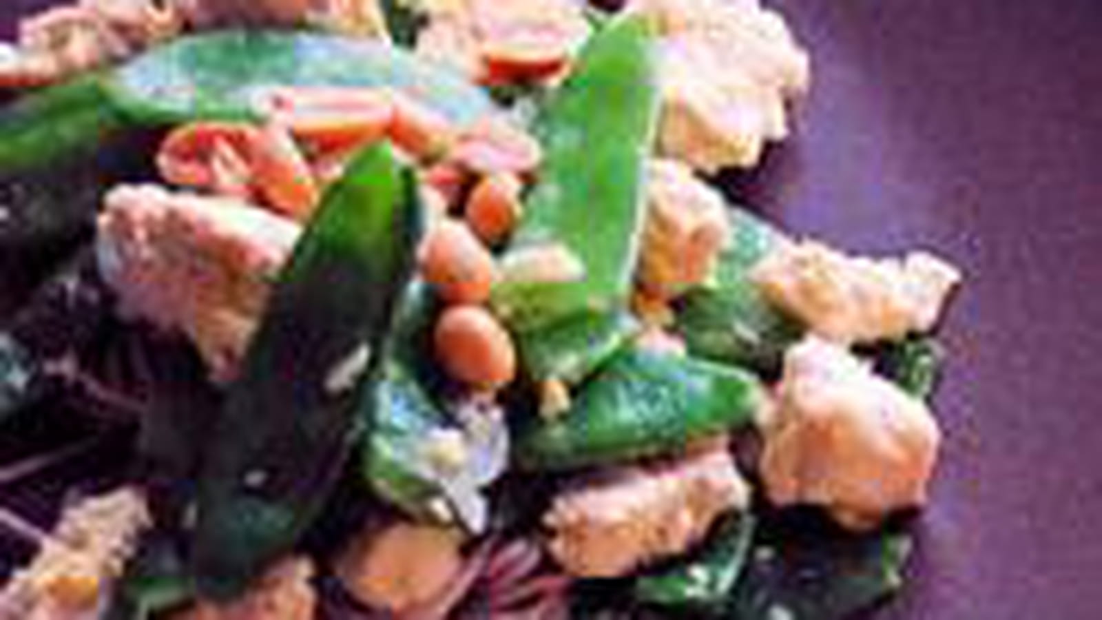 Poêlée poulet, orange, coco