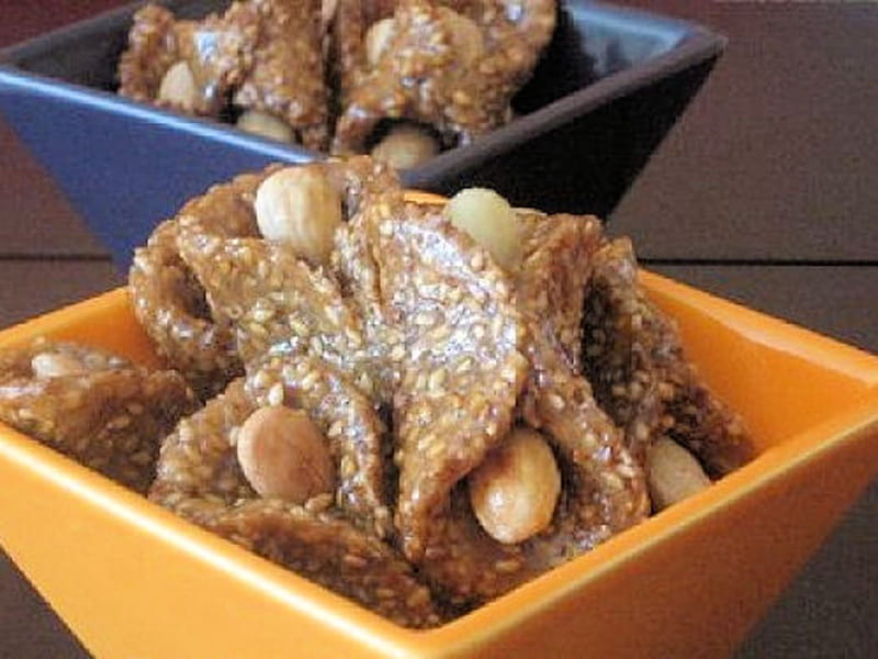 Recette De Babouches Aux Sesame Et Miel