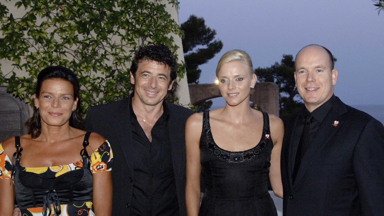 Stéphanie de Monaco, Patrick Bruel, Charlene et Albert de Monaco