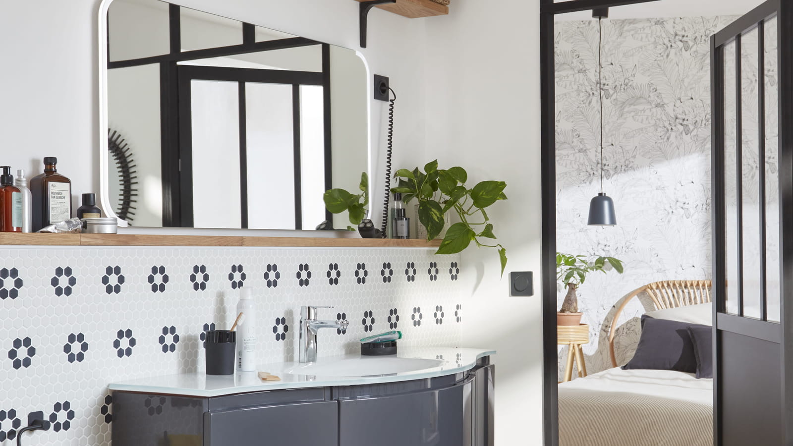 Une porte de style atelier 