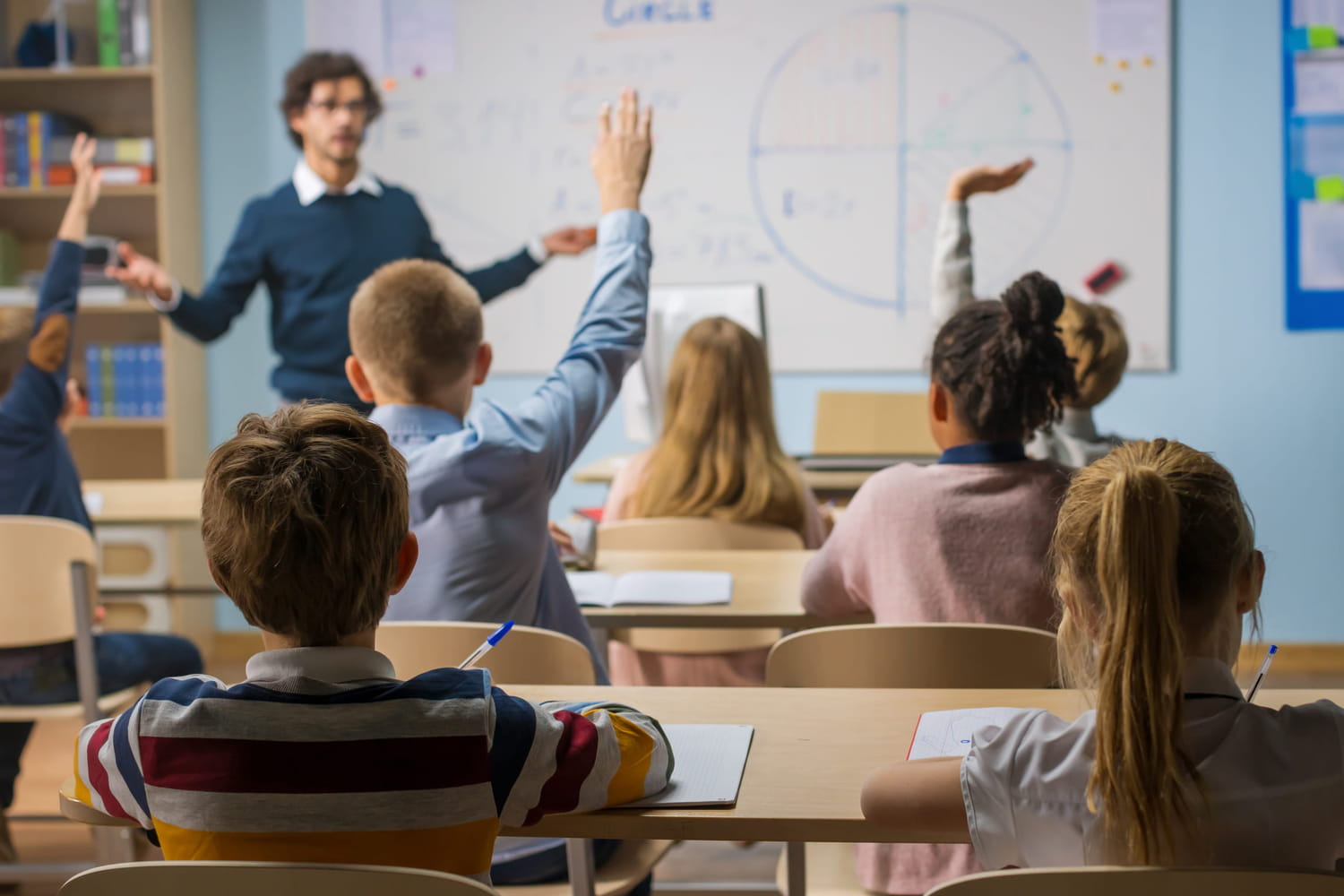 What teachers are trying to locate in a student from the first days of class