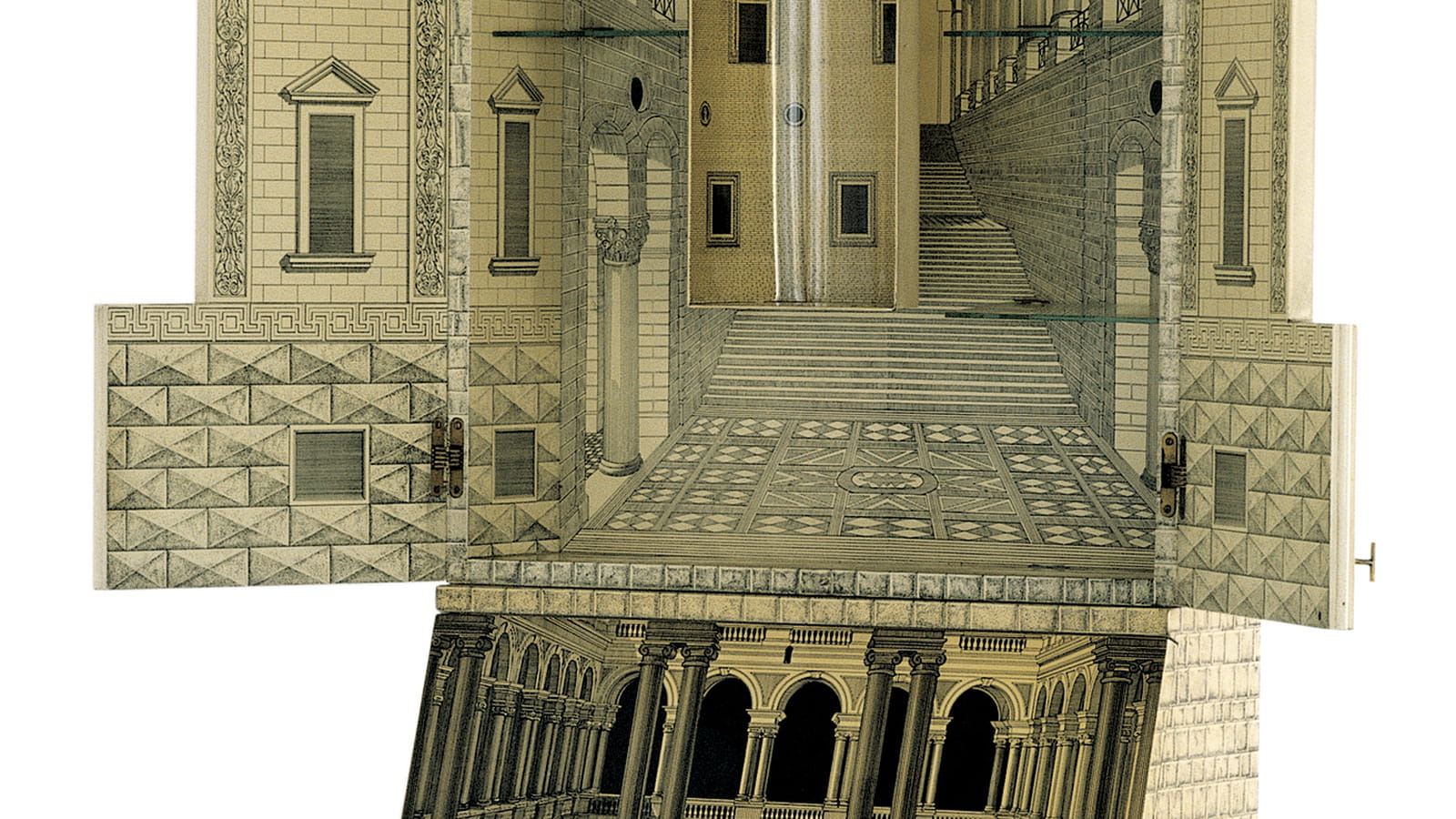 Cabinet Trumeau Architettura