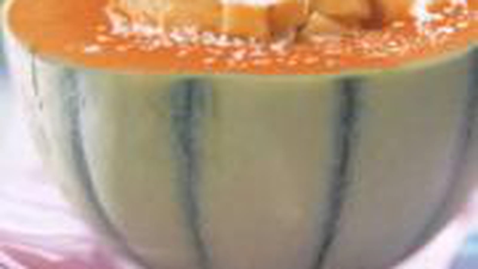 Coupe antillaise au melon