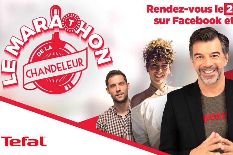 Le marathon de la Chandeleur avec Tefal en live mardi 2 février 2021