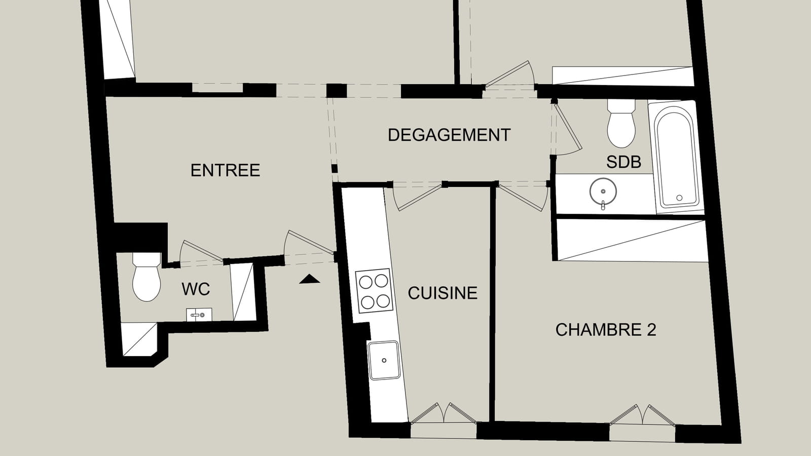 Plan existant